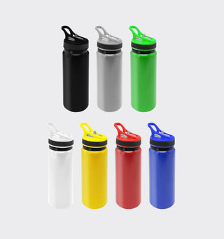 Aluminum sports bottle with logo / 680ml