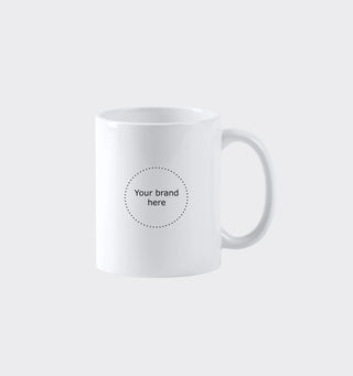 Ceramic mug with logo / 350ml