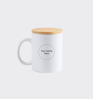 Ceramic mug Berry with logo / 370ml