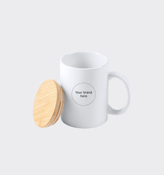 Ceramic mug Berry with logo / 370ml