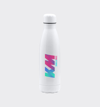 Stainless steel drinking bottle with logo / 700ml